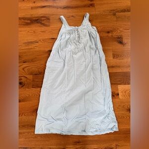 April Cornell Light Blue Cotton Nightie XS